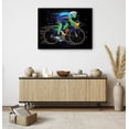 thumbnail image 2 of Cuadro Decorativo - Blue Sparks Cycle Racer, 2 of 3