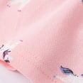 thumbnail image 6 of YDFCWXW Summer Short Sleeved Dress Knitted Girls Polo Skirt (Pink, 120.00), 6 of 9
