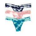 thumbnail image 1 of Victoria's Secret PINK Logo Thong Panty Set of 3, 1 of 2