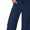 Pink, variant on High Waisted Wide Leg Linen Pants For Women Summer Casual Cotton Vacation Trousers With Pockets