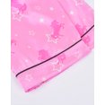 thumbnail image 5 of Kids Girls Pajama Set Silky PJS Button-Down Sleepwear Nightwear Loungewear Clothes Set Gift, 5 of 7