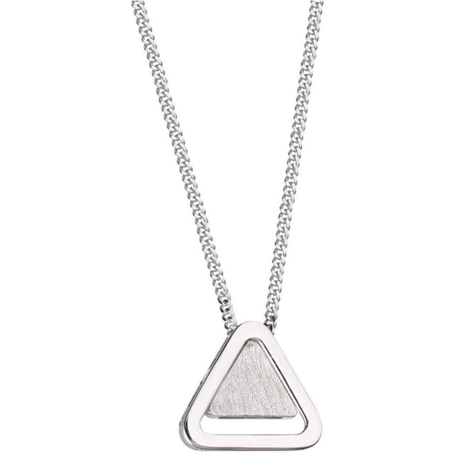 Gracias Por Ser Mi Collar De Tribu Badass Con Colgante De Triángulos Cadena De Cuello Simple Para Niñas Mujeres Madre sonducket AP005586-00