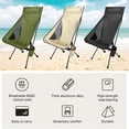 thumbnail image 6 of Camping Chair Compact Backpacking Chair Folding Chair with Cup Holder Portable Chair for Hiking & Beach, 6 of 7