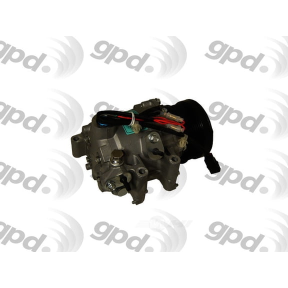 Global Parts Distributors New w/ Clutch A/C Compressor Fits select: 2006-2011 HONDA CIVIC