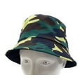 thumbnail image 5 of Empire Cove Camouflage Print Reversible Bucket Hat Fisherman Cap Green Camo, 5 of 5