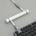 thumbnail image 5 of Keyboard Coiled Cable Winder Metal Bar Coil Decorative Rod Multifunctional Coiled USB Cable Weight B, 5 of 5
