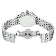 Michele Sidney 117 Diamonds Swiss Chronograph Silver Womens Watch MWW30A000001