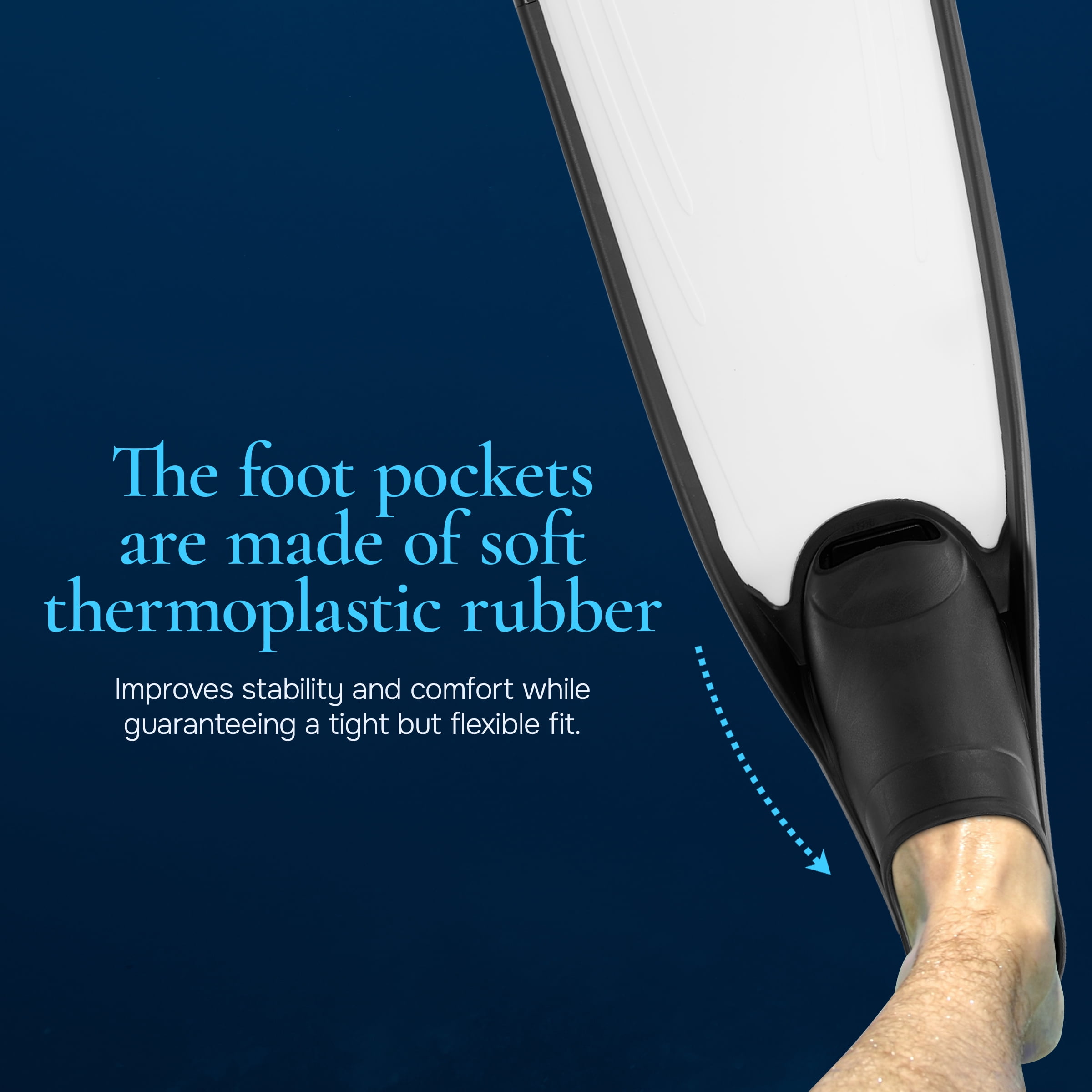 Blue Reef Freediving Fins