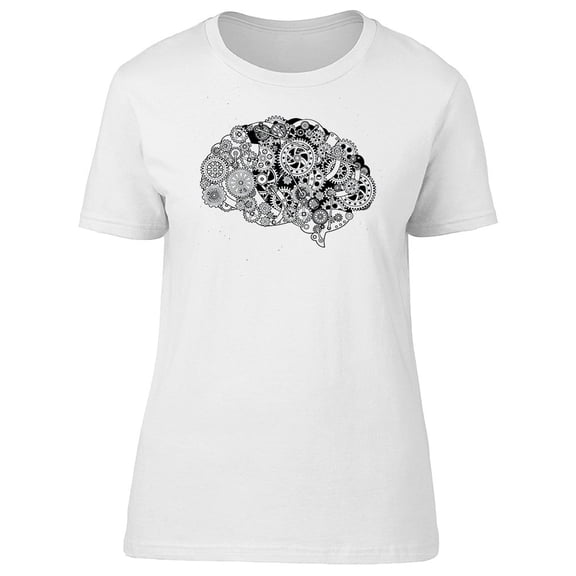 Clock Mechanism In Human Brain Tee Men's -Image by Shutterstock