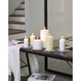 thumbnail image 5 of Bolsius Indoor/Outdoor Unscented 2.25" x 4.75" Pillar Candle, 12-Pieces, Off-White, 5 of 7