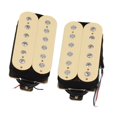 thumbnail image 3 of 2 Pcs Ramasseuse Humbucker Bricolage Matériau Alliage Durable Professionnel Résistant à l'Usure A Jaune, 3 of 8