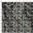 thumbnail image 4 of Soimoi Cotton Satin Spandex Gray Fabric By the Yard - 54 Inch Wide - African Tribal Material - Artistic and Modern Patterns for Various Uses Printed Fabric, 4 of 6