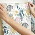 RoomMates Perennial Floral Peel & Stick Wallpaper