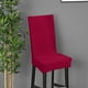 thumbnail image 3 of Funda de almohada de color liso cepillada de alta elasticidad para silla, funda de asiento suave y cómoda, resistente a la suciedad, funda de silla adecuada para silla de comedor, cojín suave, 3 of 4