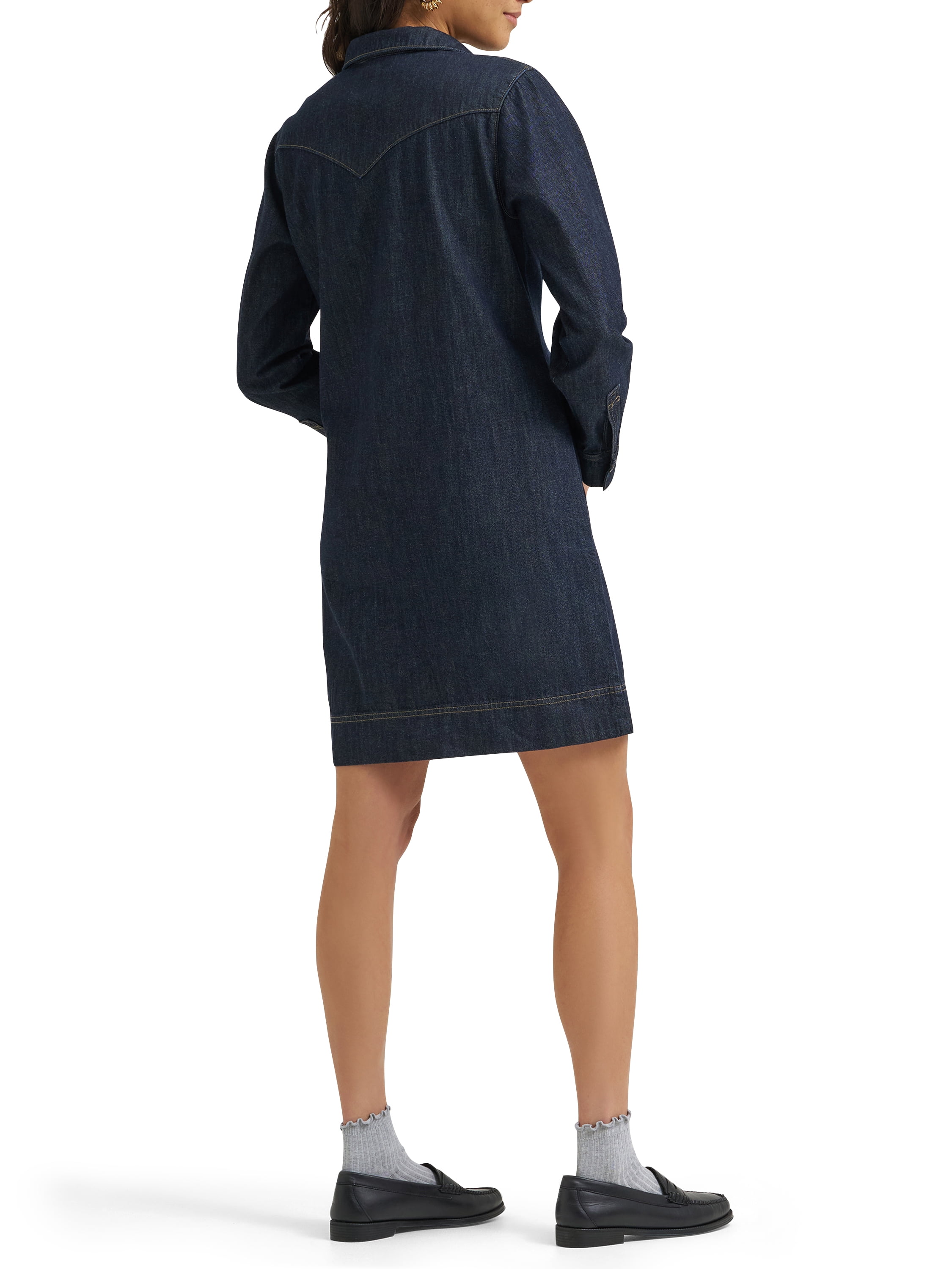 Lee® Women's Long Sleeve Popover Western Dress