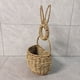 thumbnail image 5 of Hogar y jardín, decoraciones para exteriores, cesta colgante de pared con forma de conejo., 5 of 7