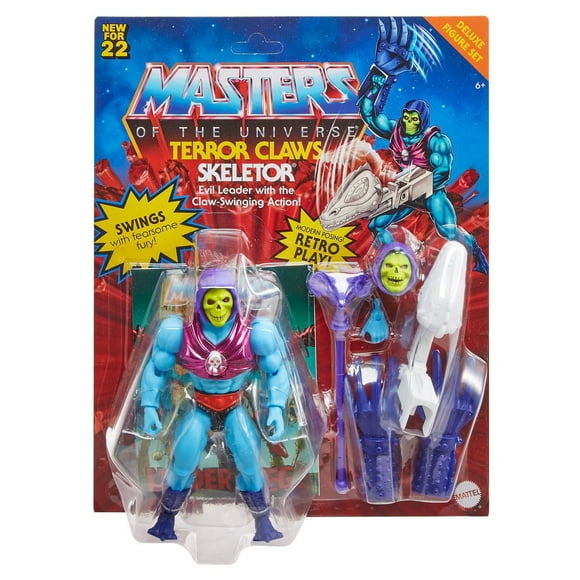 Masters of the Universe Origins Deluxe Action Figure Battle Character Terror Claws Skeletor