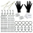 thumbnail image 1 of Piercing Kit Professional Body Piercing Kit Steel Piercing Needles Piercing, 1 of 5