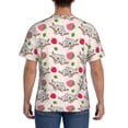thumbnail image 3 of Vsdgher Cartoon Koala Bear Print Men's Dry Fit Mesh Athletic Shirts Moisture Wicking Tennis T-Shirt Tops, 3 of 9