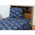 thumbnail image 2 of West Virginia Mountaineers 100% Cotton Sheet Set White Twin XL, 2 of 3