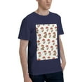 thumbnail image 2 of Bingfone Mushroom Men'S Loose Fit Short-Sleeve Pocket T-Shirt, 2 of 7