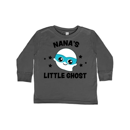 

Inktastic Cute Nana s Little Ghost with Stars Gift Toddler Boy or Toddler Girl Long Sleeve T-Shirt