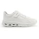 thumbnail image 1 of Yuyin tenis escolar blanco niño con velcro y agujetas elásticas educación física, 1 of 5