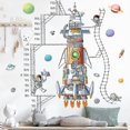 thumbnail image 4 of 2 pieces spaceship astronauts height measuring ruler, early, 4 of 5