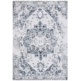 thumbnail image 2 of Safavieh Easy Care Iacopo Oriental Machine Washable Area Rug, Ivory/Blue, 4' x 6', 2 of 11