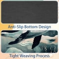 thumbnail image 4 of Whale Gaming Mousepad Mouse Mat Desk Mat - Square, 8.3x9.8 Inch, Non-Slip Rubber Bottom, Printed, Suitable for Office and Gaming, 4 of 6