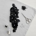 thumbnail image 6 of Jiibva 3D Flower Embroidered Appliques Sew on Patch Floral Embroidery Patches with Beaded Rhinestone for DIY Sewing Crafts Clothing Decor, 6 of 7