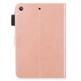 thumbnail image 4 of iPad Mini Case, iPad Mini 2/ Mini 3 Case, Allytech Emboss Butterfly PU Leather Cover Folio Flip Case Stand with Credit Card Slots for iPad Mini 1/ Mini 2/ Mini 3, Rosegold, 4 of 9