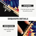 thumbnail image 3 of FORMRS 1-Subject Spiral Notebook 8" x 5" College Ruled 60 Refillable Sheet A5 Hard Cover, 2 Pack, Colorful Abstract Eagle, 3 of 7