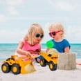 thumbnail image 6 of Friction Powered Sand Construction Vehicle, Heavy Duty Excavator Truck, Durable Earth Mover for Beach Play, Impact Resistant Outdoor Engineering Gear, 6 of 8