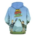 thumbnail image 3 of Wild Kratts Hoodie 3D Print Pullover Hooded Long Sleeve Sweatshirts Tops Blouse with Pocket for Mens Womens, 3 of 7