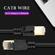 thumbnail image 3 of Cable Ethernet Cat8 RJ45 8P8C Cable de red de 2000Mhz parche Kuymtek de alta velocidad de 2540gbps admite un alto ancho de banda de hasta 2ghz (2000mhz), 3 of 9