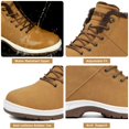 thumbnail image 3 of Botas de nieve CARENURSE resistentes al agua para hombre con forro de piel para invierno, 3 of 6