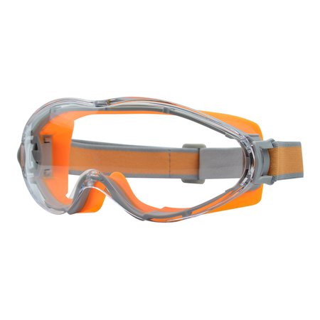 

HFDD Anti-Fog Safety Goggles Protective Safety Glasses Eye Protection Scratch Resistant Wrap-Around Lense Adjustable orange
