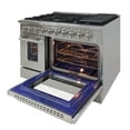 thumbnail image 3 of Brama 48-Inch Gas Range (Stainless), 3 of 6