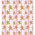thumbnail image 3 of Ambesonne Gingerbread Man Duvet Cover Set, Xmas Goodies, Twin, Multicolor, 3 of 3