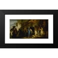 thumbnail image 2 of François Joseph Heim 18x11 Black Modern Framed Museum Art Print Titled - The Presentation at the Temple (1826), 2 of 5
