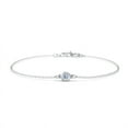 thumbnail image 1 of Bezel Set Birthstone Bracelet, 1 of 6