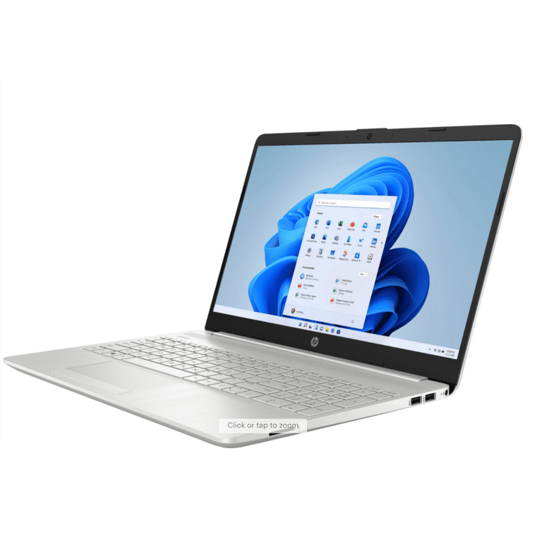 HP Laptop 15-DY0702DS 15.6-inch HD Notebook Screen, Intel Celeron N4120 UHD  600, 4GB DDR4 RAM 128GB SSD Computer PC w/ Dual-Speaker Webcam USB C HDMI