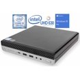 thumbnail image 1 of HP EliteDesk 800 G4 Mini PC, Intel Core i5-8500 Upto 4.1GHz, 8GB RAM, 128GB NVMe SSD, DisplayPort, Wi-Fi, Bluetooth, Windows 10 Pro, 1 of 7