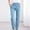 Dark Blue, variant on Womens Pants Taper Long High Waisted Casual Pants Cotton Linen Pull on Loose Trousers with Pockets