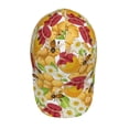 thumbnail image 4 of Disketp Bees Honeycomb Print Baseball Caps For Outdoor Sports Fashion Casual Outdoor Caps Men Women, 4 of 9