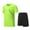 Green, variant on Men's 2 Piece Sweatsuits Outfits Sportswear Set Casual Fitness Short Sleeved Shorts Trendy Versatile Outfits