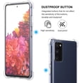 thumbnail image 4 of Allytech Samsung Galaxy S20 FE 5G Clear Case, Galaxy S20 Fan Edition Case Clear, Ultra Slim Fit Crystal Transparent Soft TPU Back Cover for Samsung Galaxy S20 FE 5G 6.5-Inch, 4 of 7