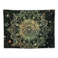thumbnail image 5 of Shiartex  Golden Mandala Tapestry Astrology Wall Hanging Wall Tapestry Aesthetic Hippie Wall Decor Bohemian Wall Art Boho Home Decoration for Bedroom,Living Room,Dorm 50x40inch, 5 of 6