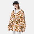 thumbnail image 3 of Balery Burger Sudadera ligera de manga larga con capucha y protección solar UPF 50+ para hombre y mujer, ideal para pesca y running-XX-Large, 3 of 7